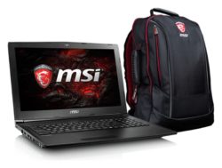 MSI GL62M 15.6 In 8GB 1TB Ci5 GTX1050 Gaming Laptop & Bag